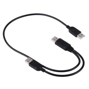 Cable usb+2usb(U2AM)
