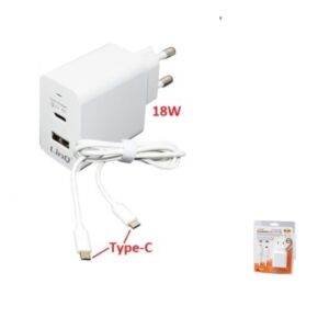 Chargeur PC type c 18W (PD-1830)