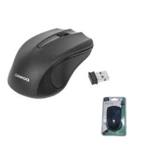 Souris Wireless OM0419B noir/bleu