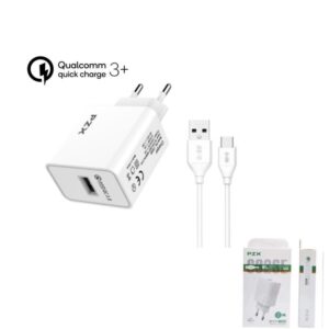 Chargeur type-c Qualcomm 3A (C826E-C)