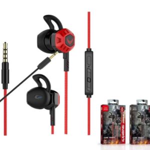 Écouteurs gamer avec micro (GM-A3) rouge - noir